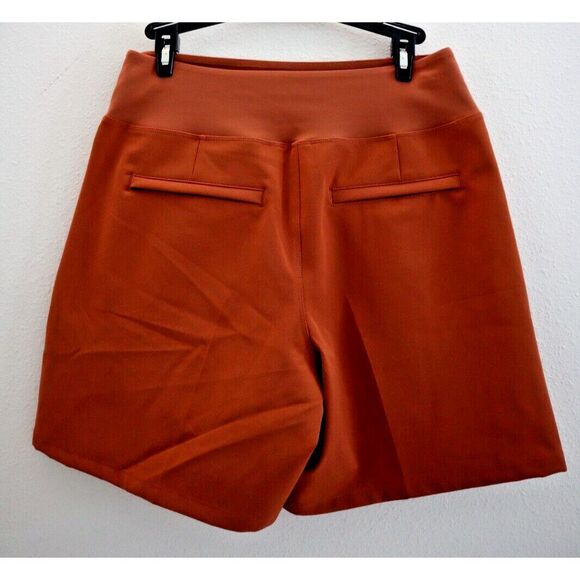 Athleta 658452-00 Women's Sz 4 Rust Brown Endless Pleated Skort - Picture 2 of 11